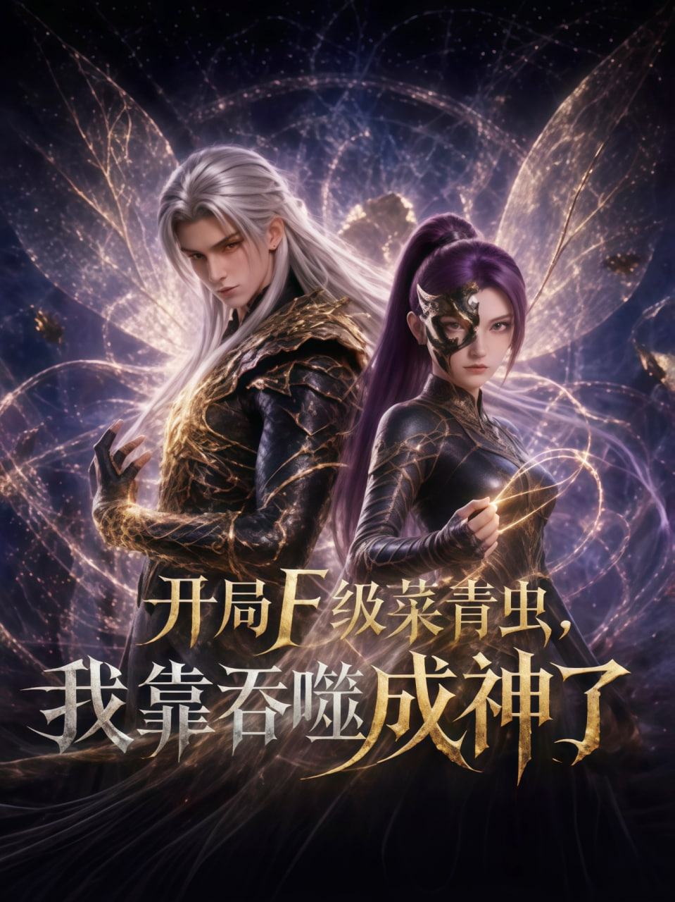 开局F级菜青虫，我靠吞噬成神了 2026 动漫 海报