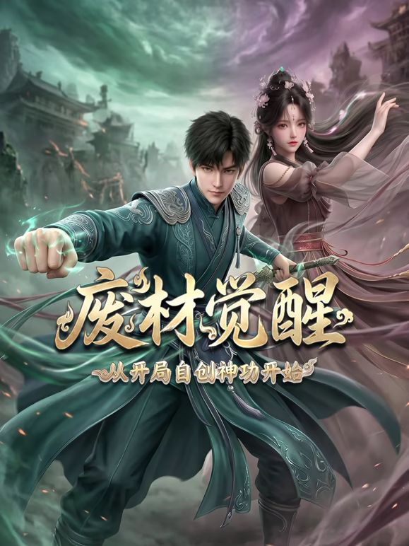废材觉醒，从开局自创神功封神开始 2026 动漫 海报