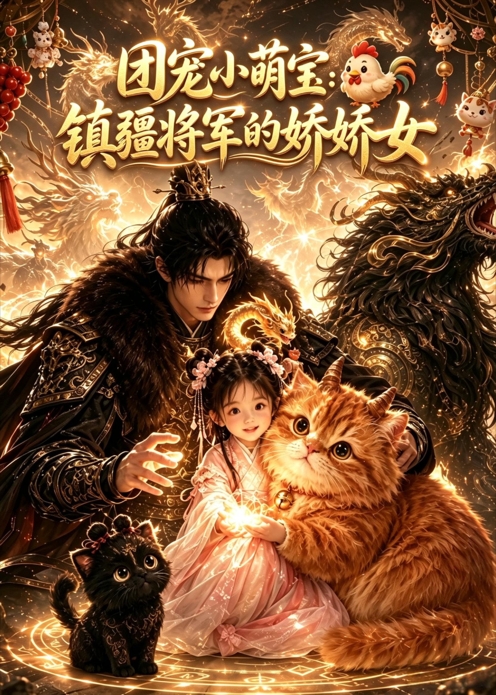 团宠小萌宝：镇疆将军的娇娇女 2026 短剧 海报