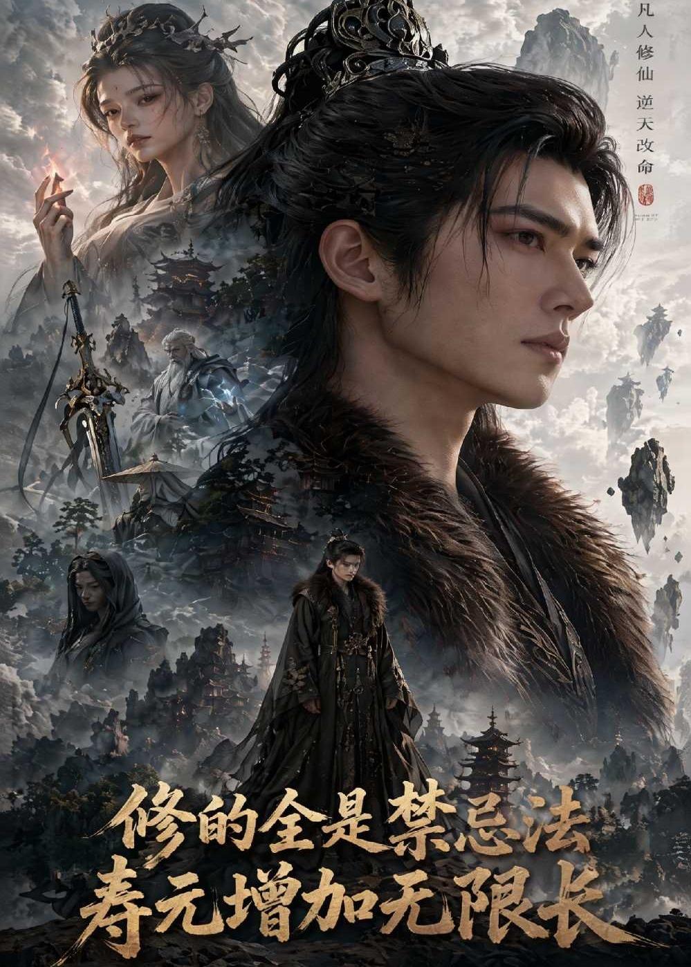 修的全是禁忌法,寿元增加无限长 2026 动漫 海报