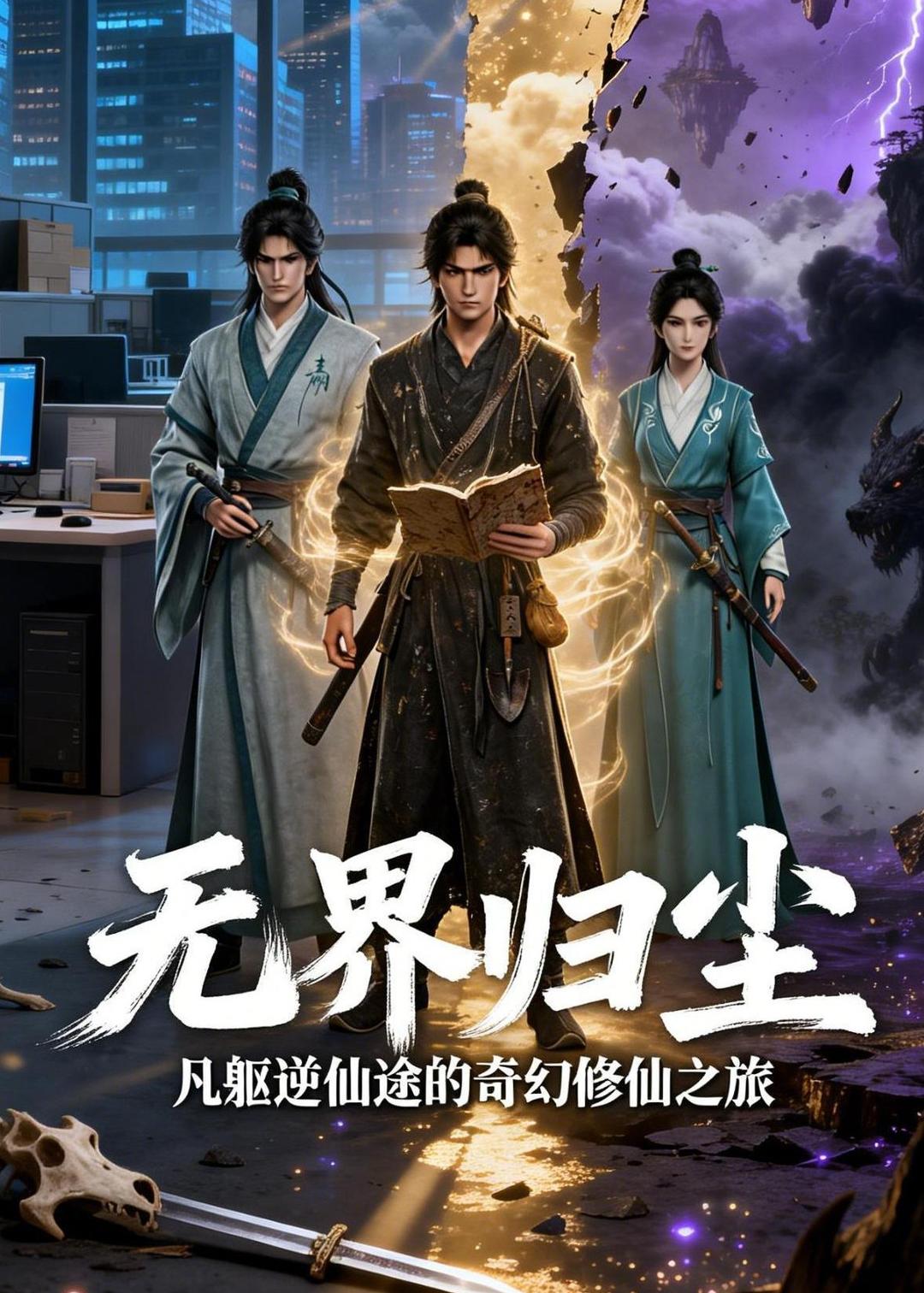 无界归尘:凡躯逆仙的奇幻修仙之旅 2026 动漫 海报