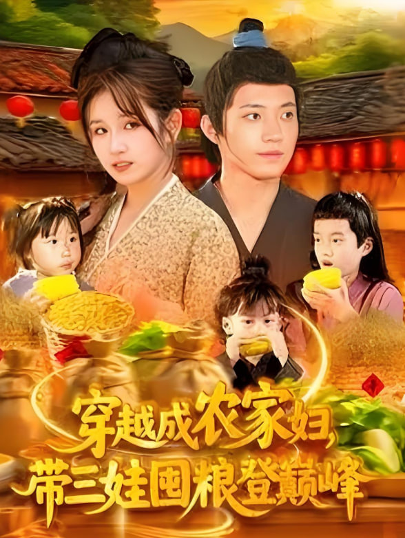 穿越成农家妇,带三娃囤粮登巅峰 2025 短剧 海报