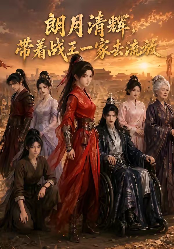 朗月清辉，带着战王一家去流放 2026 动漫 海报