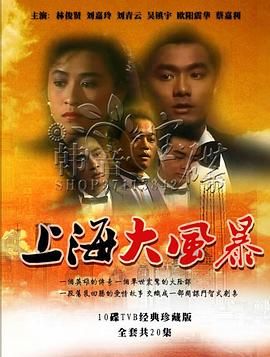 上海大风暴粤语版 1989 电视剧 海报
