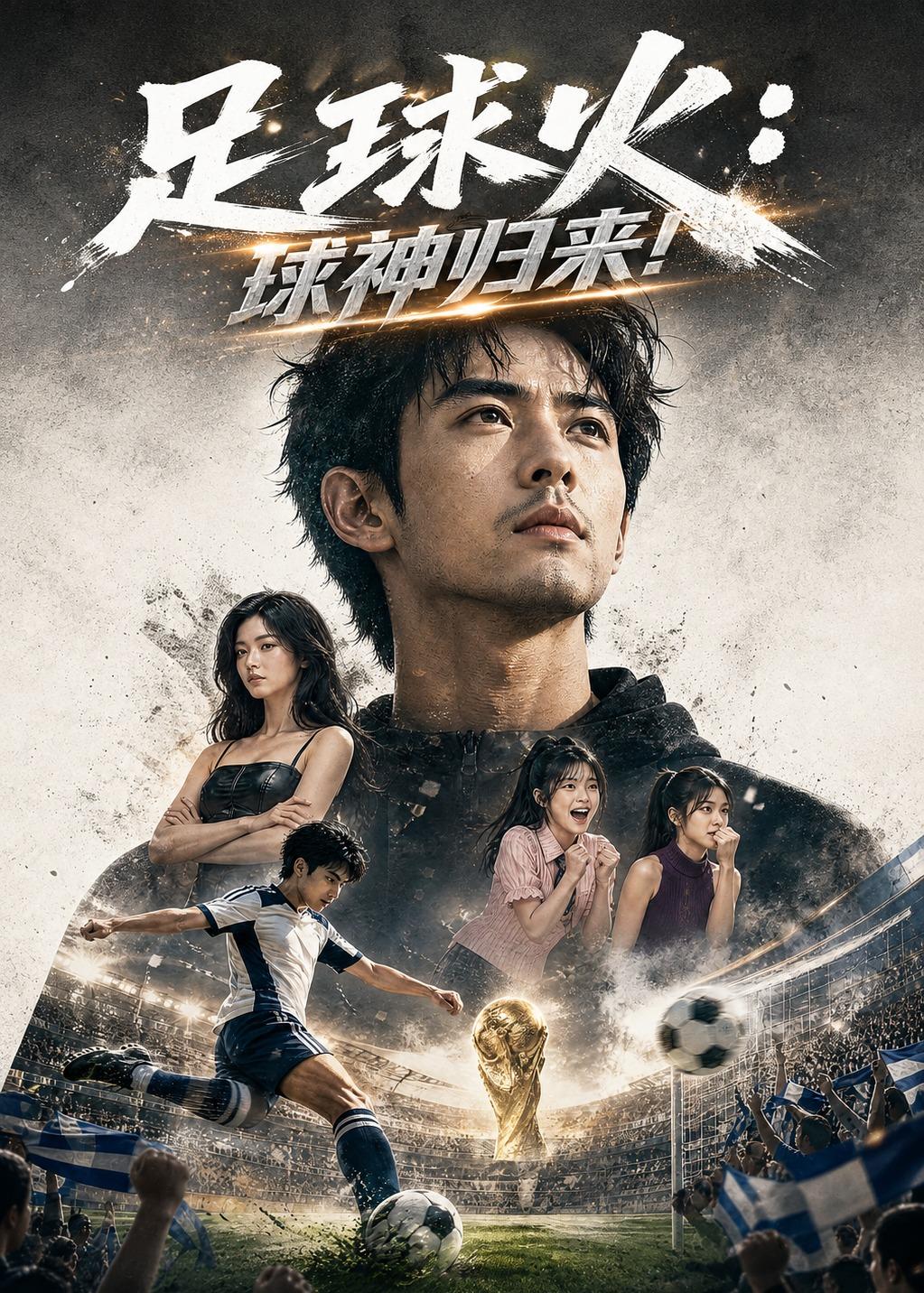足球火：球神归来 2026 短剧 海报