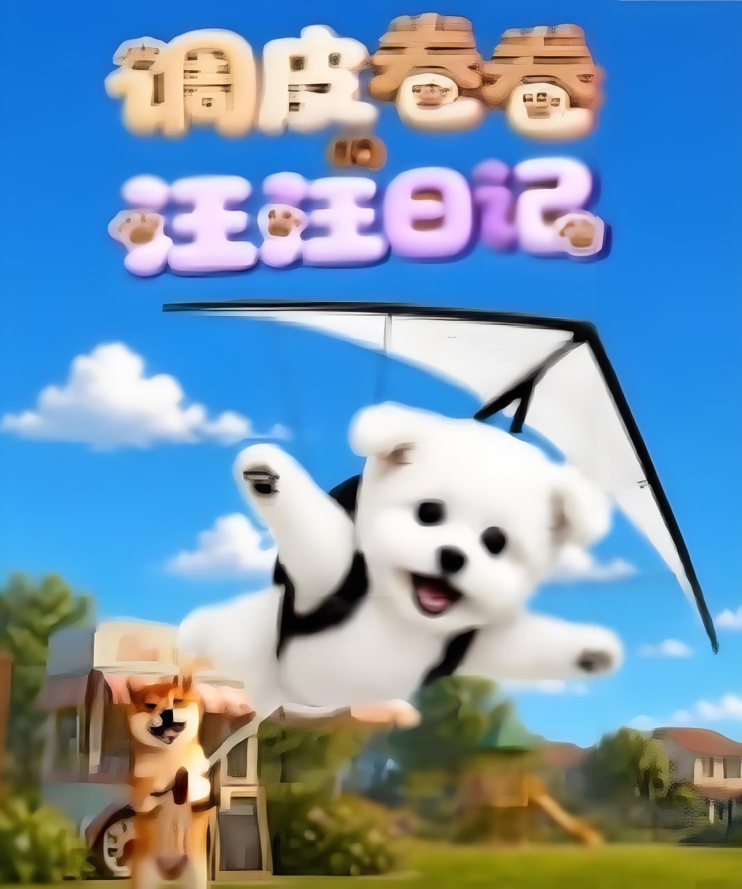 调皮卷卷的汪汪日记 2026 动漫 海报