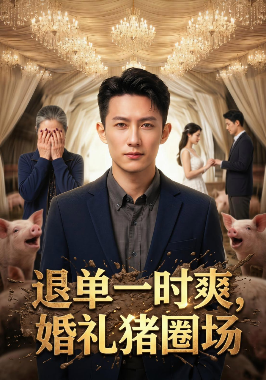 退单一时爽，婚礼猪圈场 2026 短剧 海报