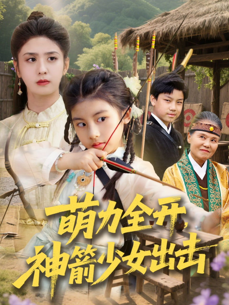 萌力全开神箭少女出击 2025 短剧 海报