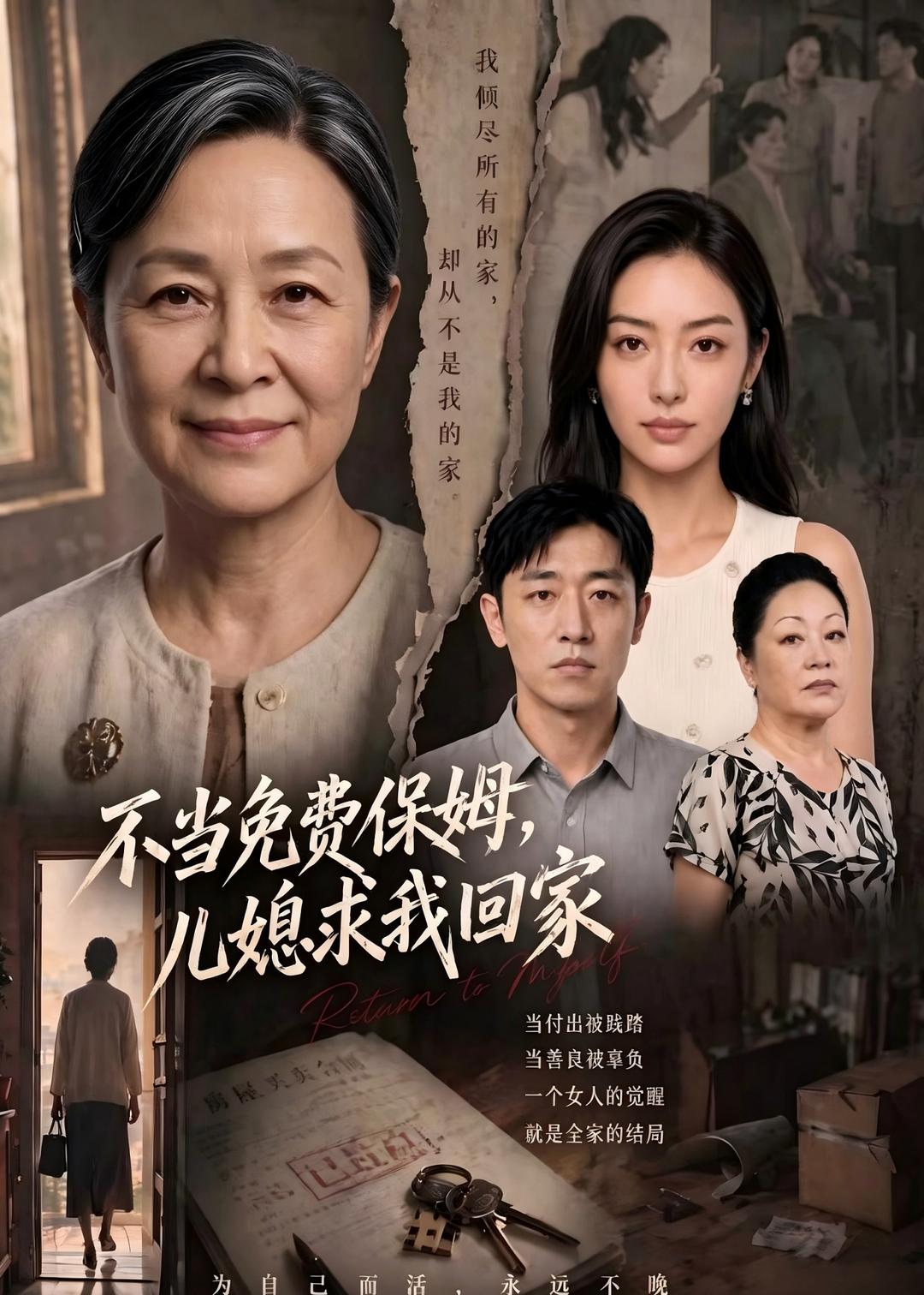 不当免费保姆，儿媳求我回家 2026 短剧 海报