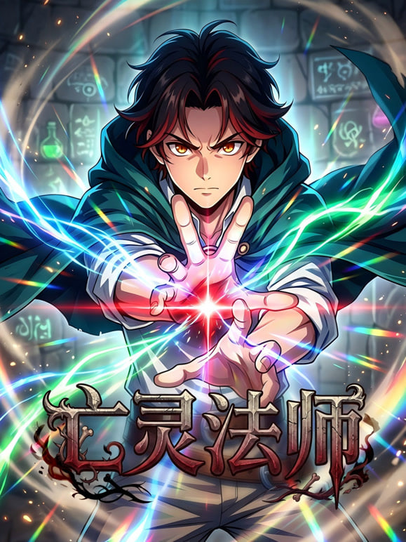亡灵法师，召唤055什么鬼？ 动态漫画 2026 动漫 海报
