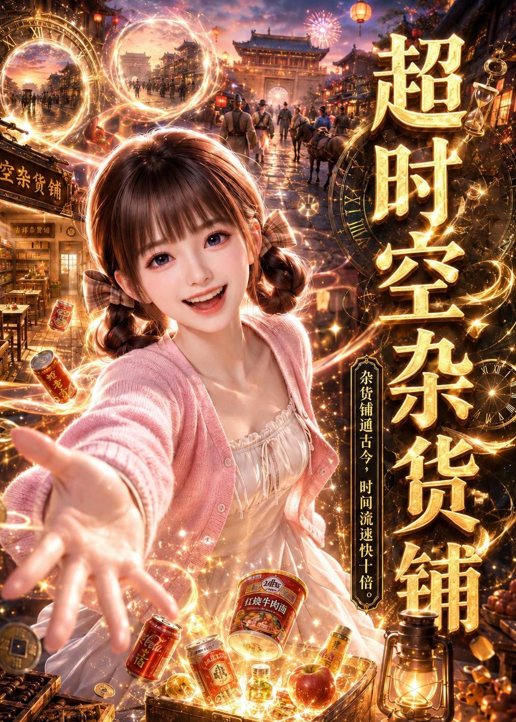 超时空杂货铺杂货铺通古今,时间流速快十倍 2026 短剧 海报