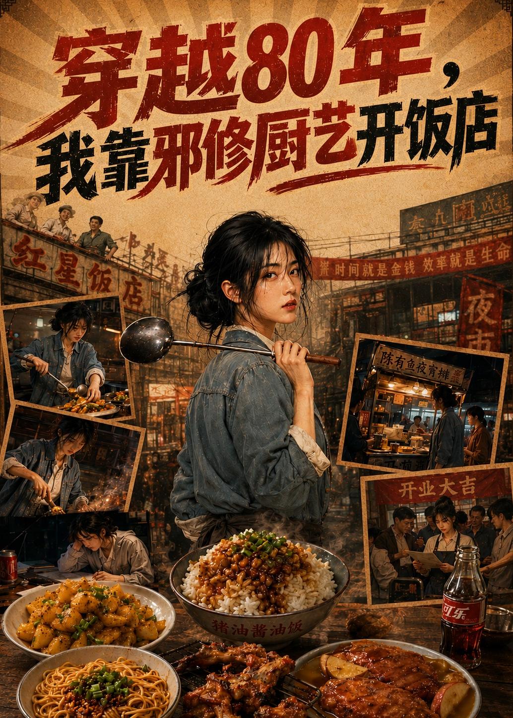 穿越80年，我靠邪修厨艺开饭店 2026 动漫 海报