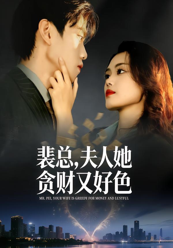 裴总,夫人她贪财又好色 短剧 海报