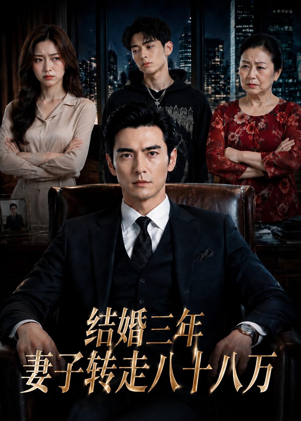 结婚三年，妻子转走八十八万 2026 短剧 海报