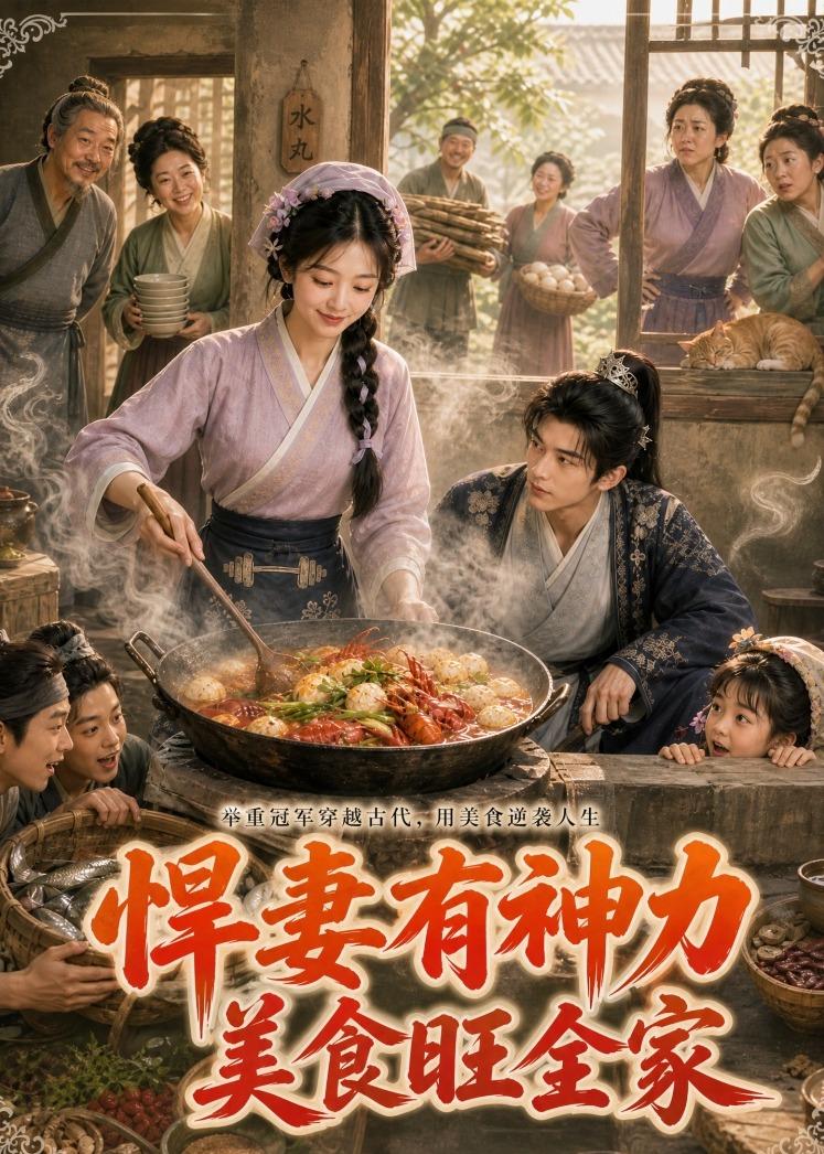 悍妻有神力，美食旺全家 2026 动漫 海报