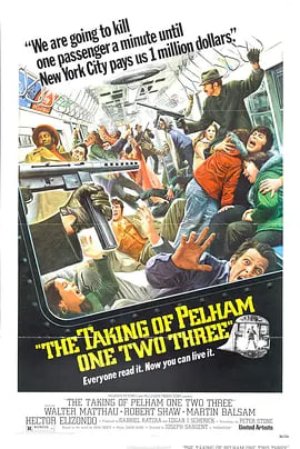 骑劫地下铁 1974 电影 海报