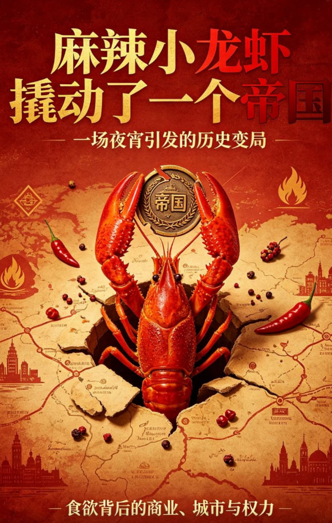 麻辣小龙虾撬动了一个帝国 2026 动漫 海报