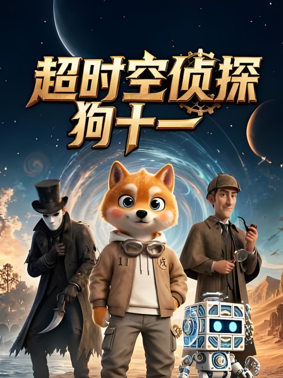 超时侦探狗十一 2026 动漫 海报