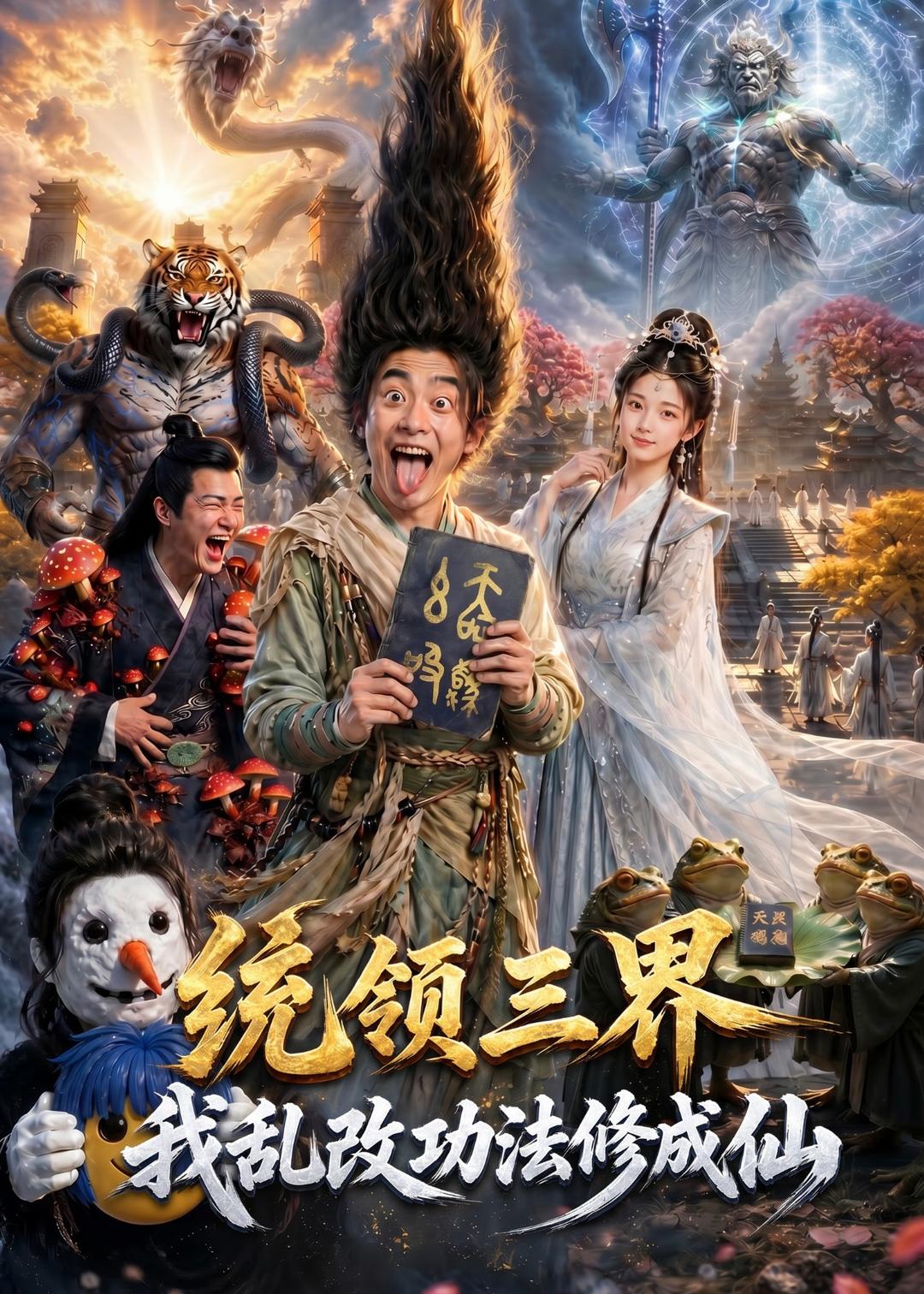 统领三界,我乱改功法修成仙 2026 短剧 海报