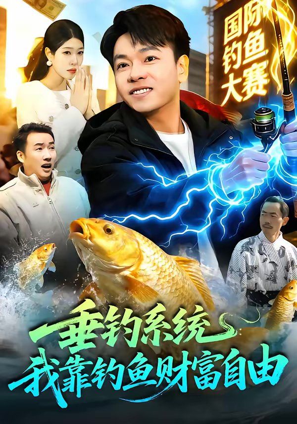 垂钓系统:我靠钓鱼财富自由 2026 短剧 海报