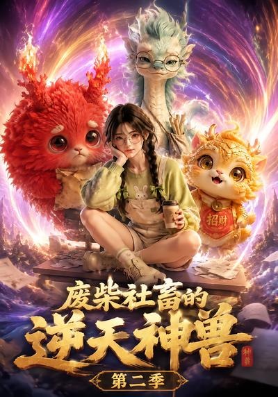 废柴社畜的逆天神兽第二季 2026 短剧 海报