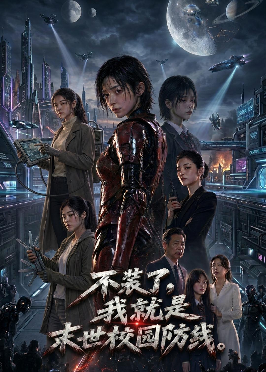不装了,我就是末世校园防线 2026 短剧 海报