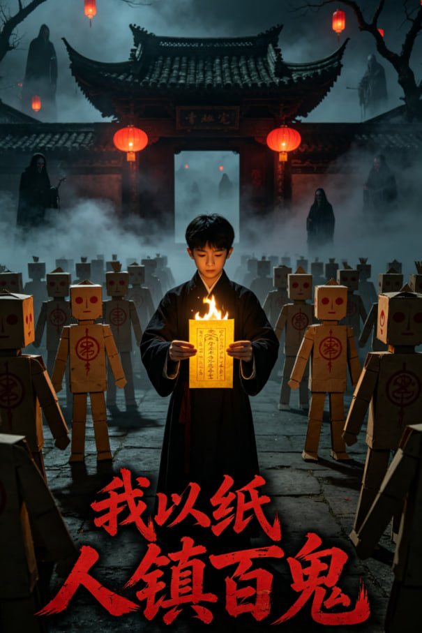 我以纸人镇百鬼 2026 电视剧 海报