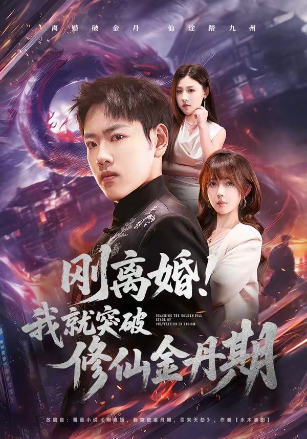 刚离婚!我就突破修仙金丹期 2026 短剧 海报