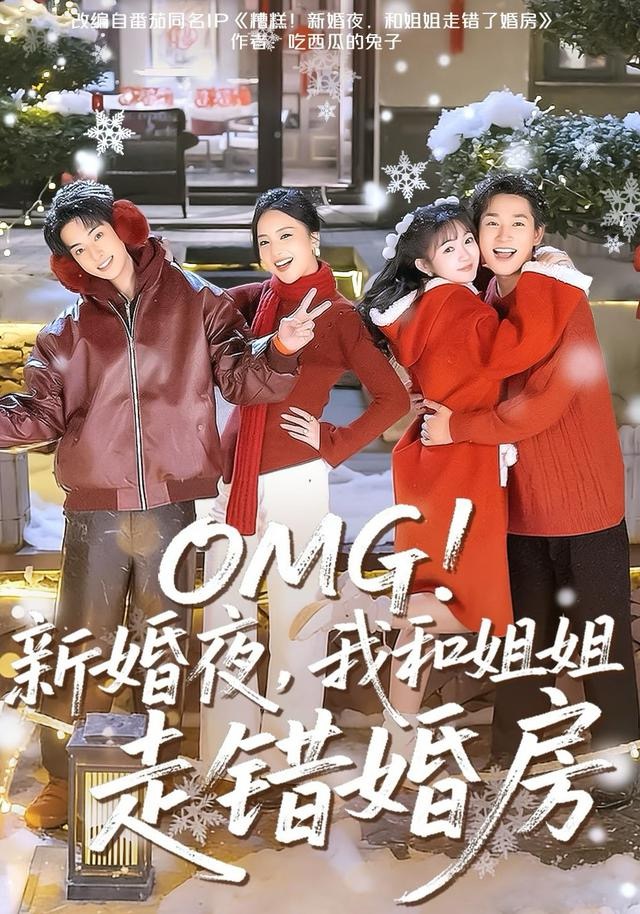 OMG！新婚夜，我和姐姐走错婚房 短剧 海报