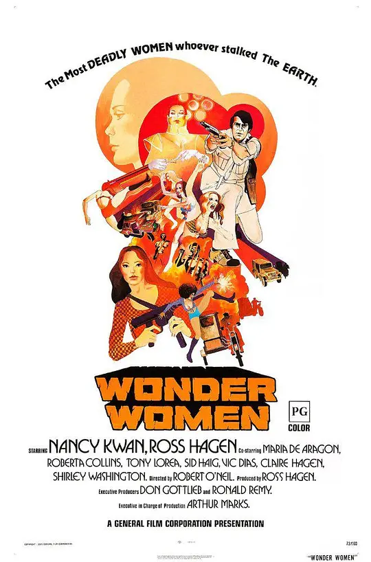 神奇女人 1973 电影 海报