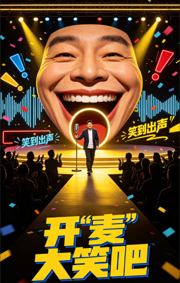 开“麦”大笑吧 2026 综艺 海报