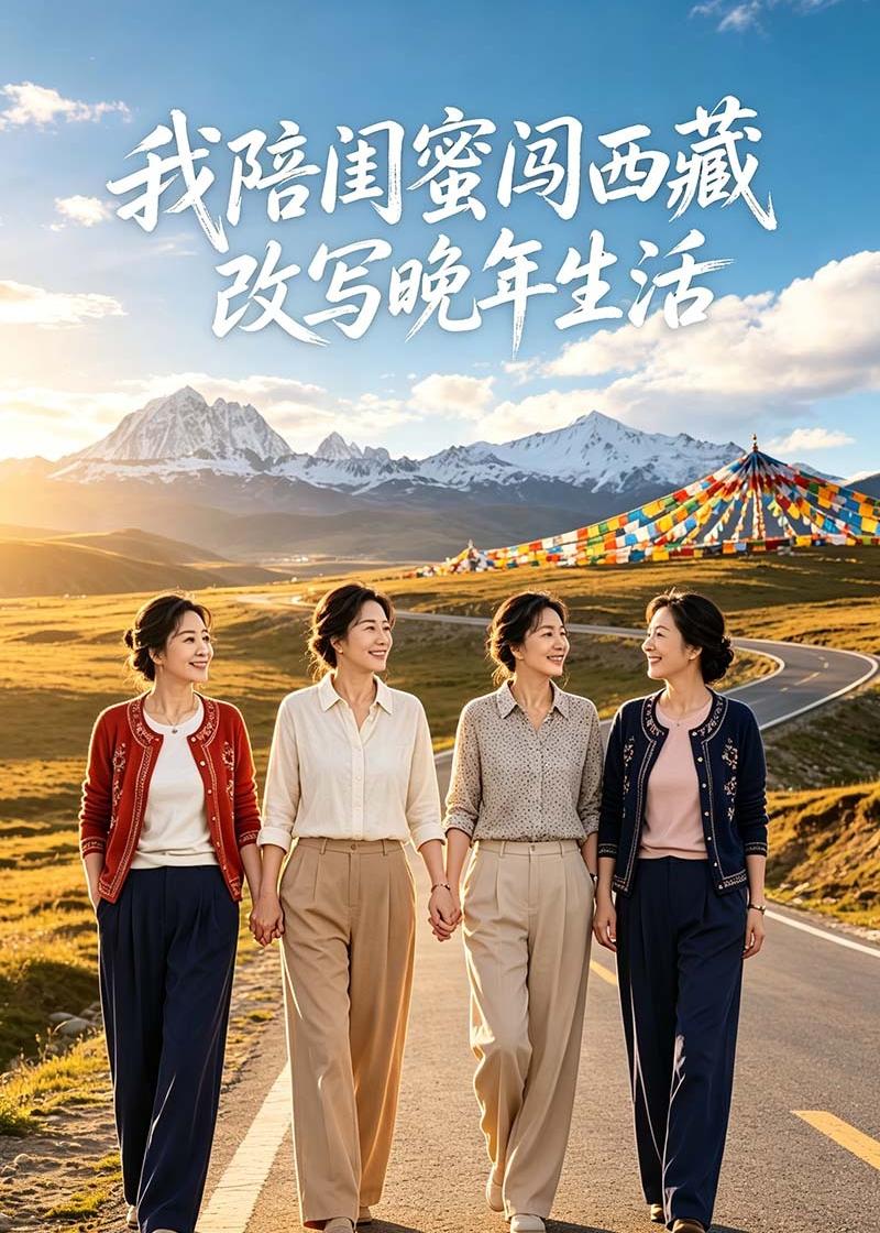 我陪闺蜜闯西藏，改写晚年生活 2026 动漫 海报
