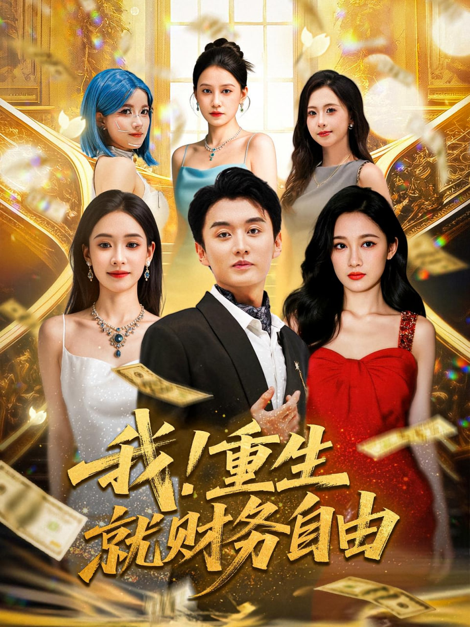 我重生就财务自由 2025 短剧 海报
