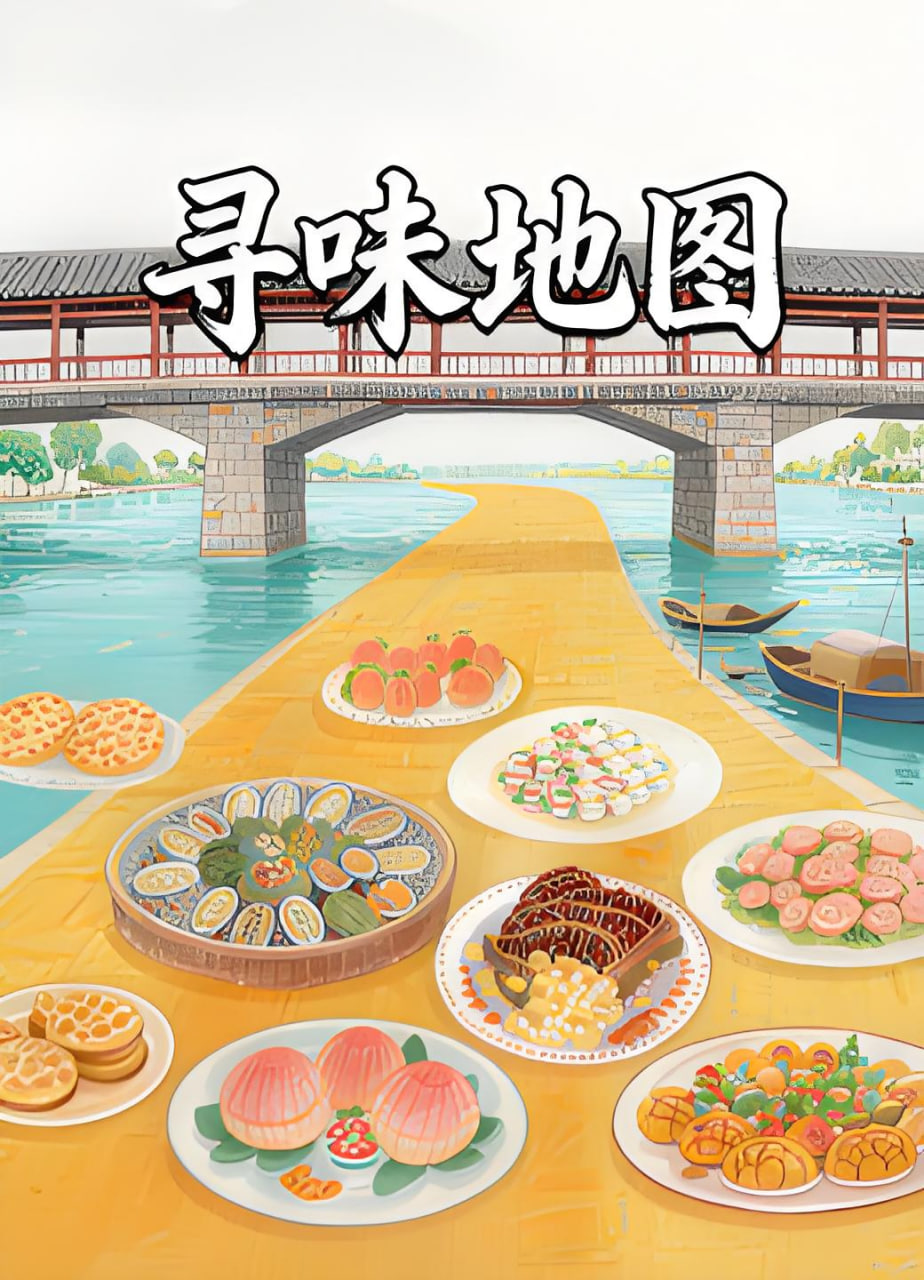 寻味地图 2024 综艺 海报