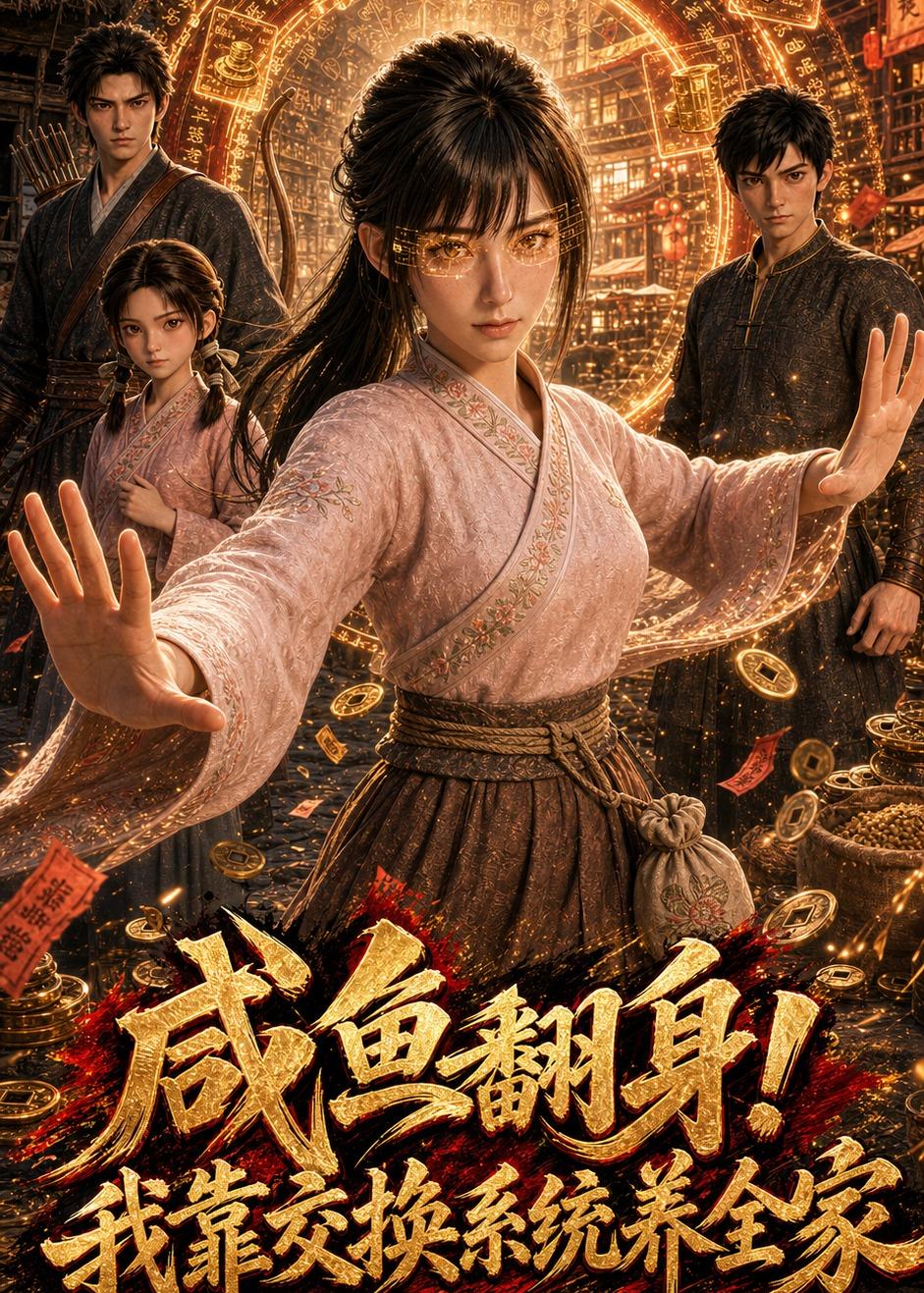 咸鱼翻身!我靠交换系统养全家 2026 动漫 海报
