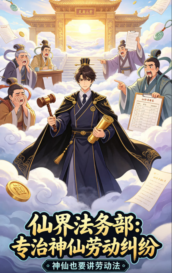 仙界法务部:专治神仙劳动纠纷 2026 动漫 海报
