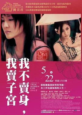 性工作者2：我不卖身，我卖子宫 2008 电影 海报