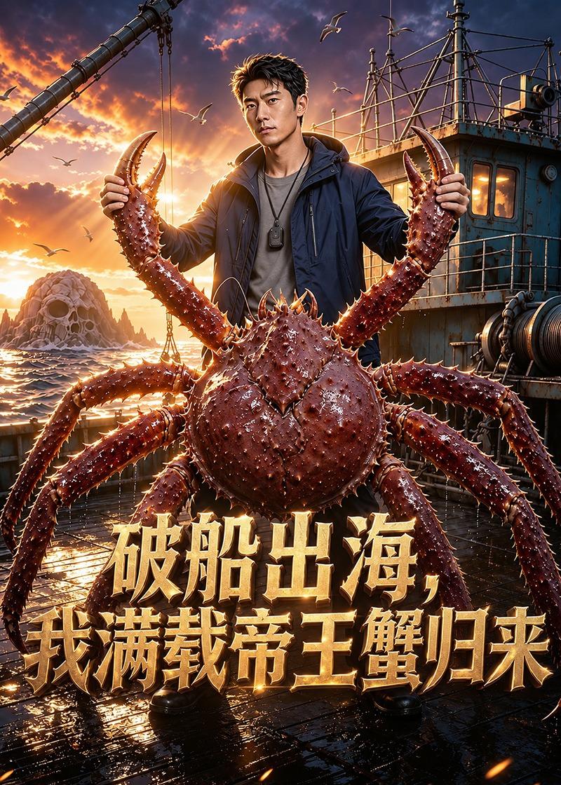 破船出海，我满载帝王蟹归来 2026 动漫 海报