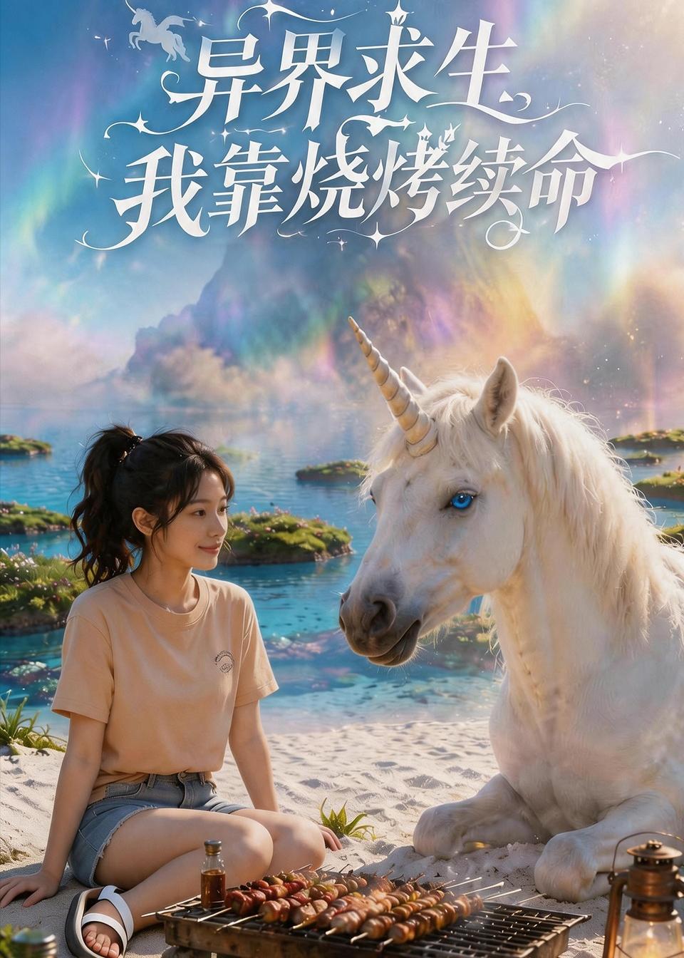 异界求生，我靠烧烤续命 2026 短剧 海报
