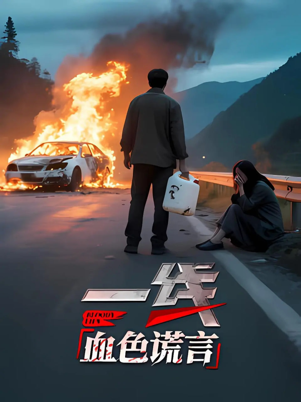 一线：血色谎言 2025 电视剧 海报