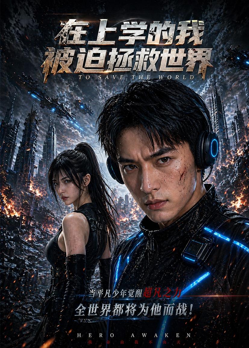 在上学的我,被迫拯救世界 2026 动漫 海报