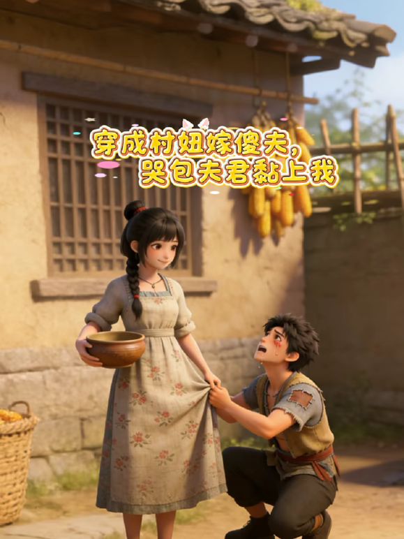 穿成村妞嫁傻夫，哭包夫君黏上我 2026 动漫 海报