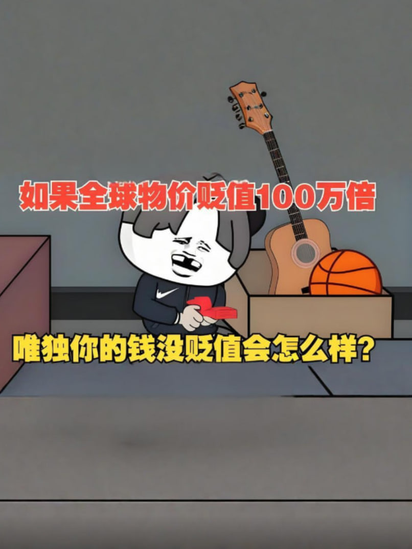 假如物价贬值100万倍,但是你的钱不受影响会怎么样? 2025 动漫 海报