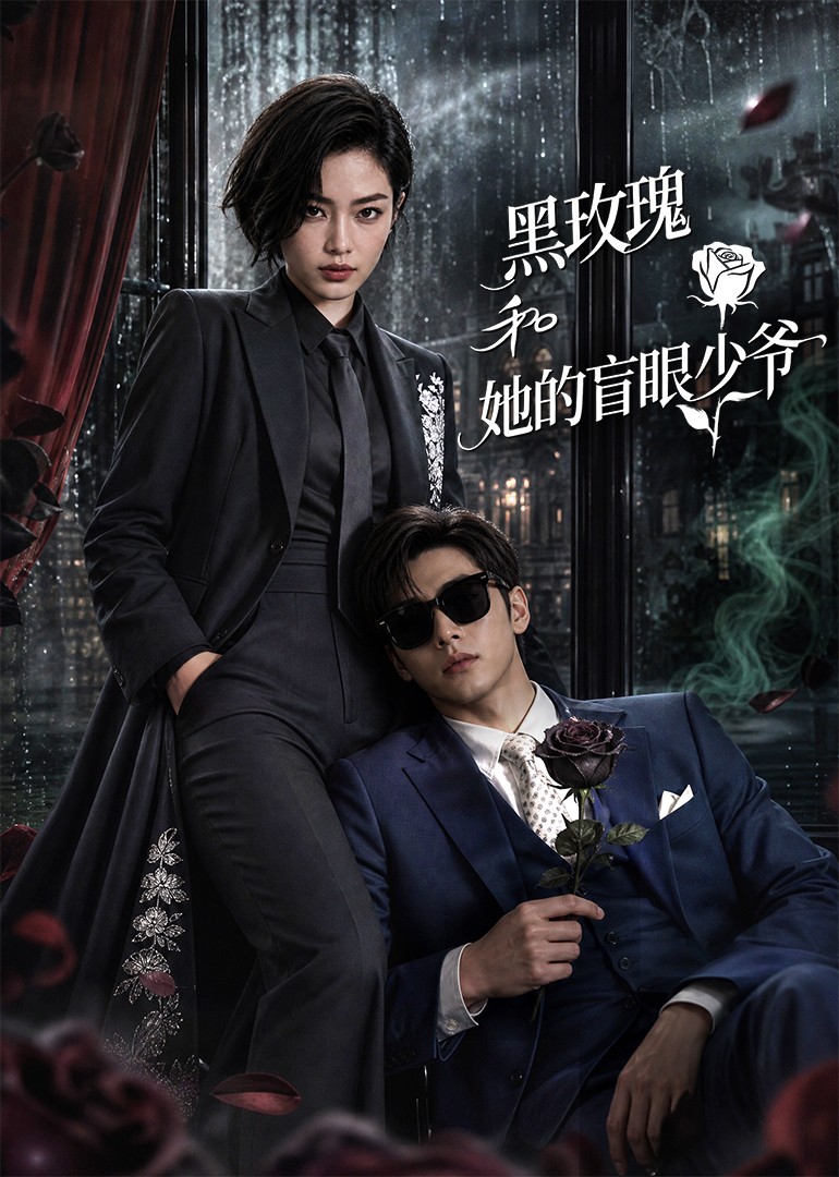 黑玫瑰和她的盲眼少爷 2026 短剧 海报