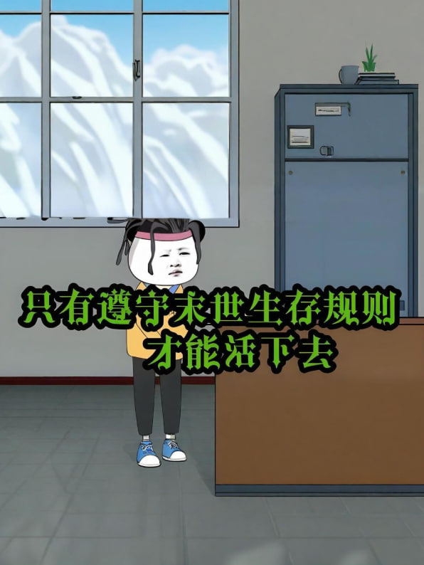 意外穿越丧尸末日游戏世界，只有遵守末世生存规则才能活下去！ 2025 动漫 海报