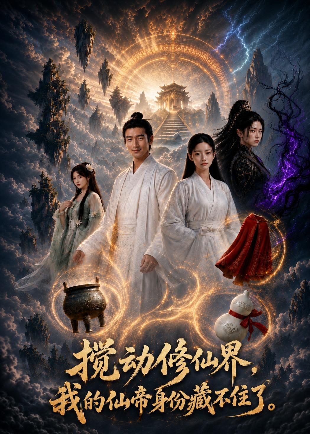 搅动修仙界，我的仙帝身份藏不住了 2026 动漫 海报