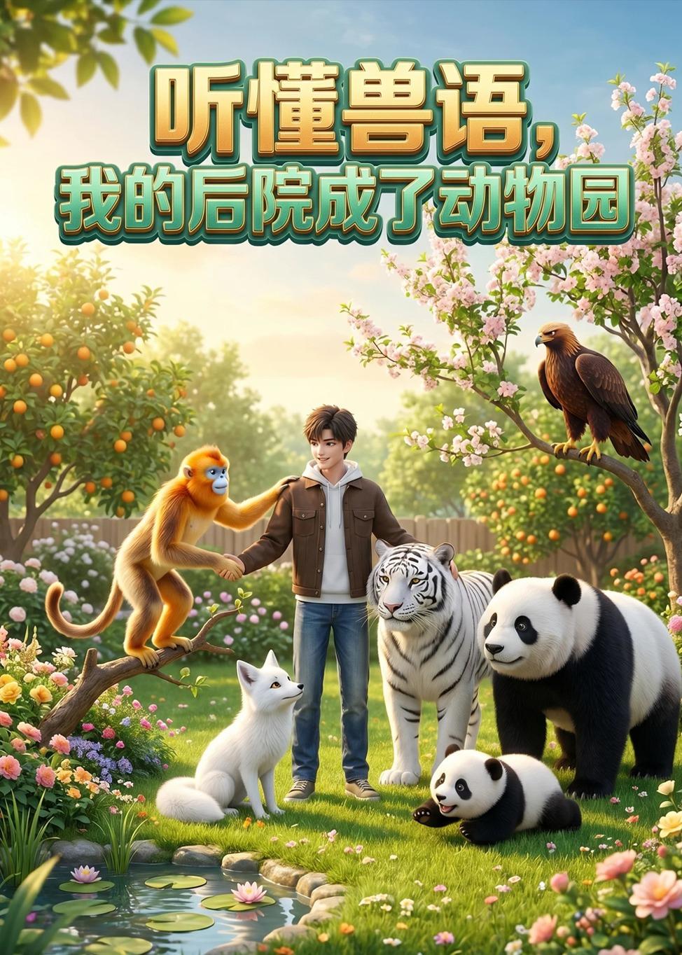 听懂兽语,我的后院成了动物园 2026 动漫 海报