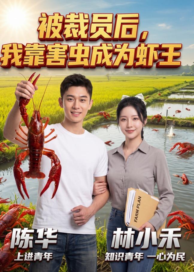 被裁员后,我靠害虫成为虾王 2026 动漫 海报