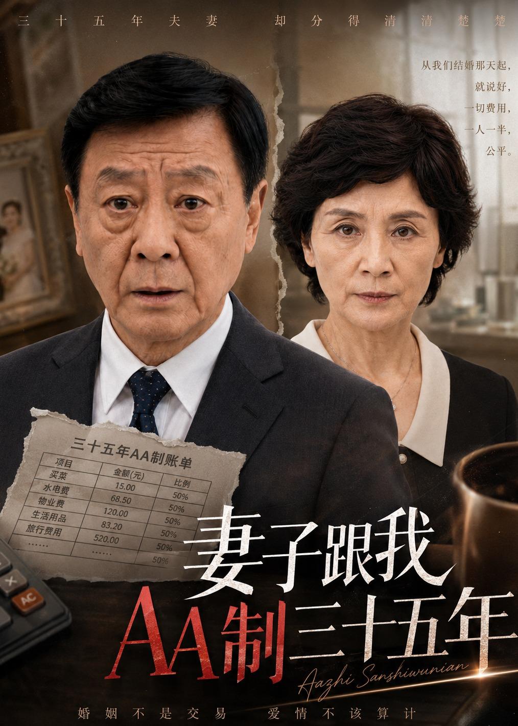 妻子跟我AA制三十五年 2026 动漫 海报