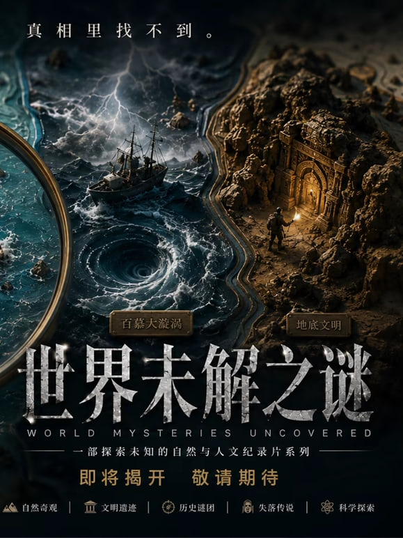 世界未解之谜 2026 电视剧 海报
